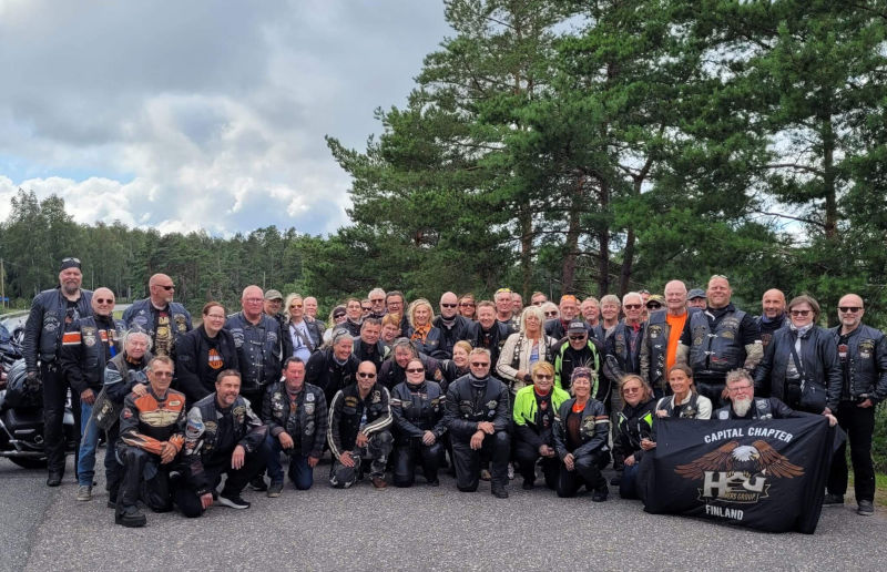 Finland Harley Week 2024 Turku city