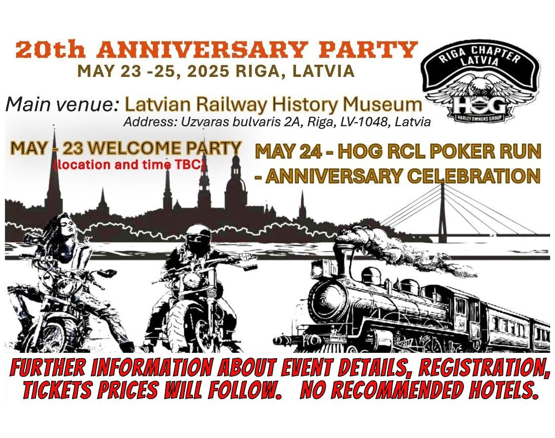 HOG 20th ANNIVERSARY PARTY